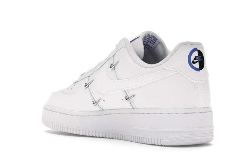 Nike Air Force 1 Lx White (W) - White/Hyper Royal-Black-White - CT1990-100 - 24