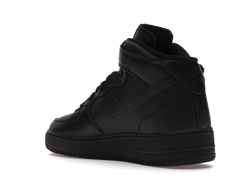 Nike Air Force 1 Mid 07 Triple Black 2021 - Black/Black - 315123-001/CW2289-001 - 24