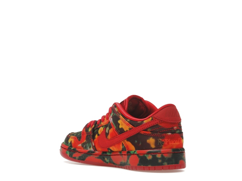 Nike Sb Dunk Low The Wizard Of Oz Poppy Field (PS) - Varsity Red/Varsity Red/University Gold - FZ1236-600 - 24