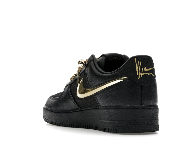 Nike Air Force 1 Low Victor Solomon ASW Black, vista a 360 gradi 25 di 36
