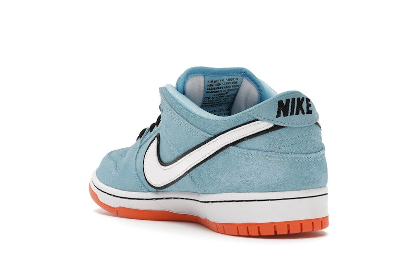 Nike Sb Dunk Low Club 58 Gulf - Blue Chill/Safety Orange-Black-White - BQ6817-401 - 25