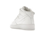 Nike Air Force 1 Mid Triple White (W) - White/White-White - DD9625-100/366731-100 - 25
