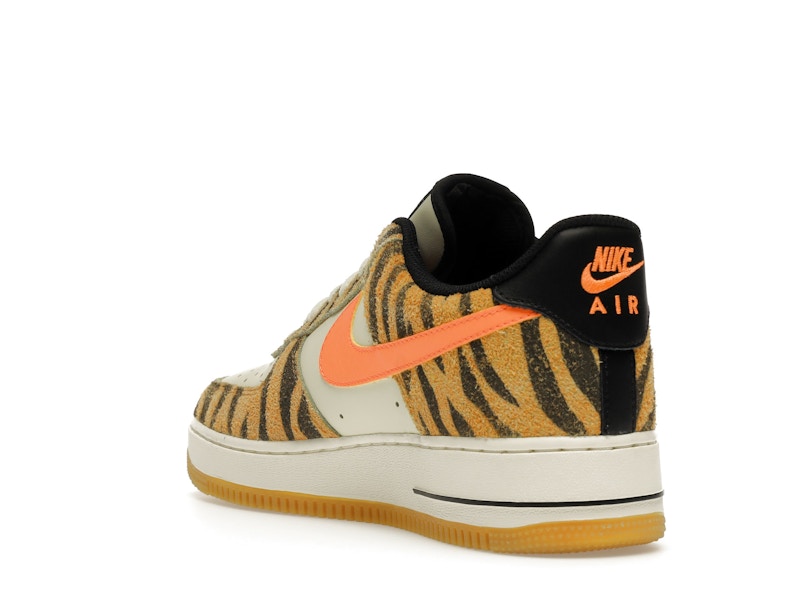 Nike Air Force 1 Low Daktari - Coconut Milk/Atomic Orange-Fuel Orange - DJ6192-100 - 25