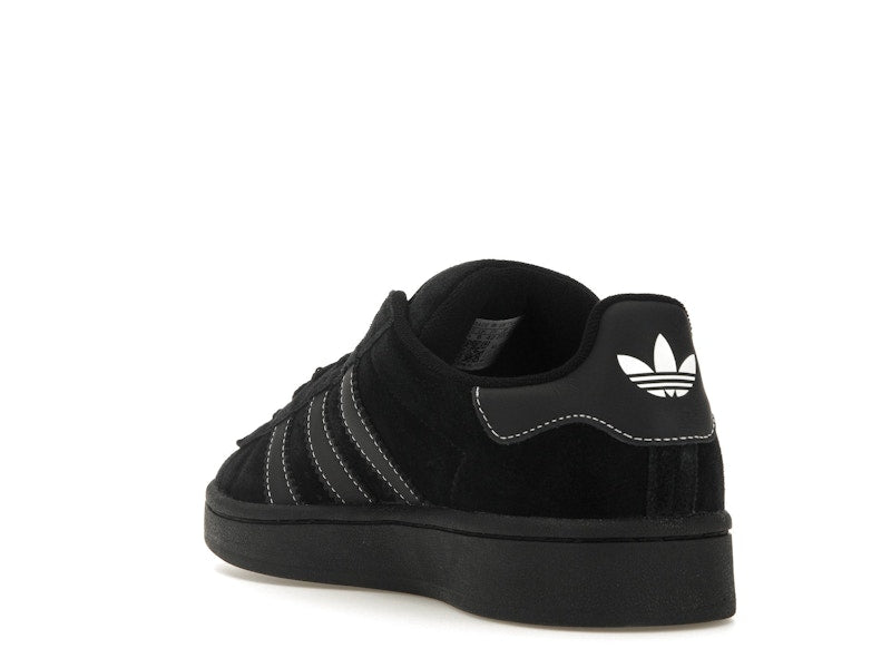 Adidas Campus 00s Core Black White Stitching - Core Black/Core Black/White - JP9424 - 25