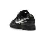 Nike Dunk Low Off White Lot 50 - Black/Metallic Silver-Black - DM1602-001 - 25