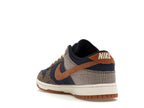 Nike Dunk Low Tweed Midnight Navy Corduroy - Midnight Navy/Ale Brown/Pale Ivory - FQ8746-410 - 25