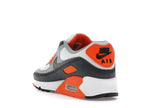Nike Air Max 90 Summit White Safety Orange Dark Smoke Grey Smoke Grey - Summit White/Safety Orange/Dark Smoke Grey/Smoke Grey - DM0029-108 - 25