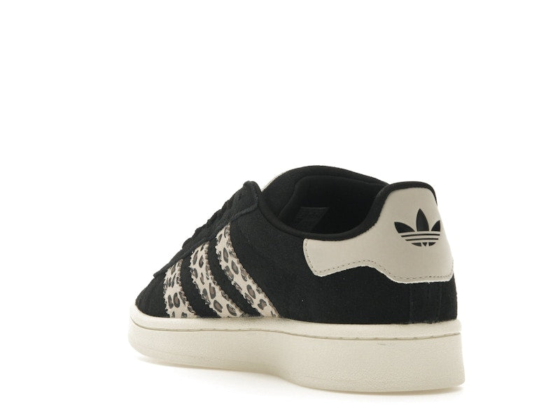 Adidas Campus 00s Black Leopard Womens - Core Black/Supplier Color/Wonder Beige - ID7039 - 25