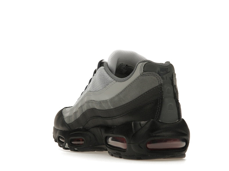 Nike Air Max 95 Track Red Smoke Grey - Black/Anthracite/Smoke Grey/Track Red - DM0011-007 - 25