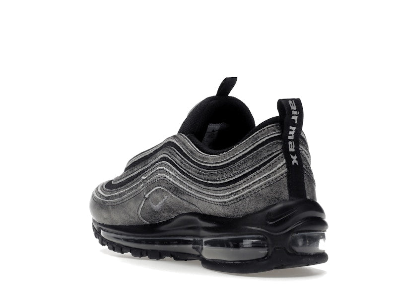 Nike Air Max 97 Comme Des Garcons Homme Plus Black - Black/Metallic Black - DX6932-002 - 25