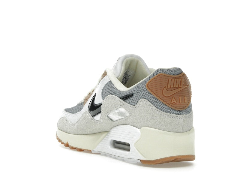 Nike Air Max 90 SP Patta Waves Particle Grey Coconut Milk, vista a 360 gradi 25 di 36