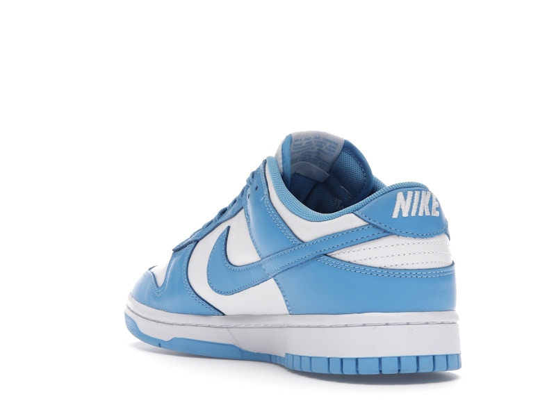 Nike Dunk Low Unc 2021 - White/University Blue-White - DD1391-102 - 25