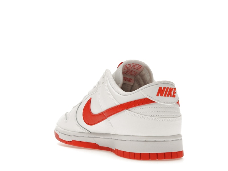 Nike Dunk Low Retro White Picante Red - White/Picante Red - DV0831-103 - 25
