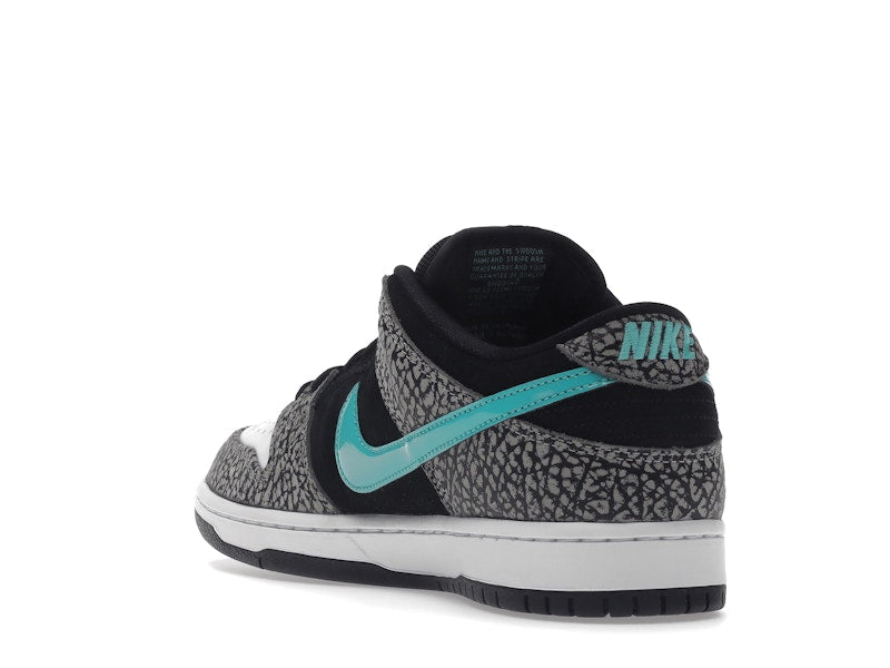 Nike Sb Dunk Low Atmos Elephant - Medium Grey/Black-White-Clear Jade - BQ6817-009 - 25