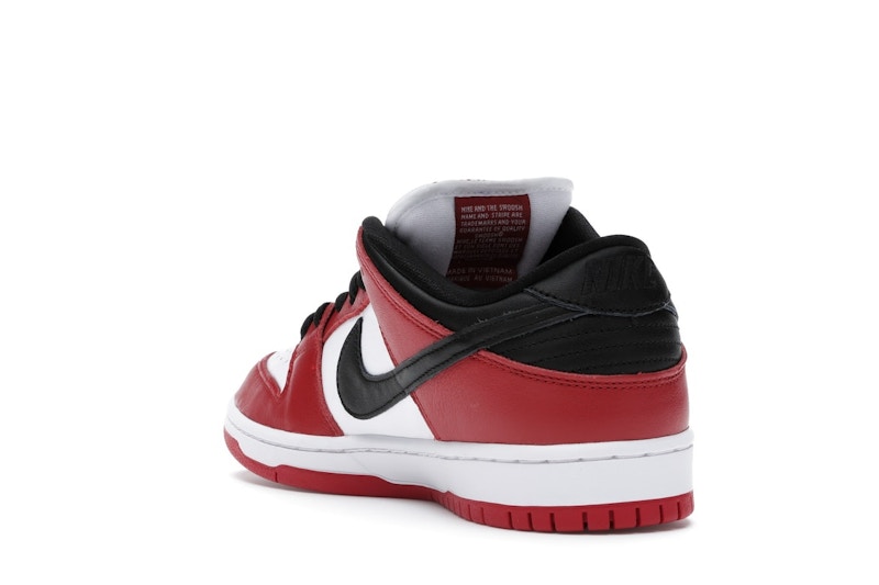 Nike Sb Dunk Low J Pack Chicago - Varsity Red/Black-White - BQ6817-600 - 25