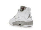 Air Jordan 4 Retro White Oreo 2021 (GS) - White/Tech Grey-Black-Fire Red - DJ4699-100 - 25