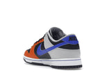 Nike Dunk Low EMB NBA 75th Anniversary Knicks - Black/Racer Blue-Grey Fog-Orange - DD3363-002 - 25