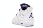Air Jordan 4 Retro White Court Purple