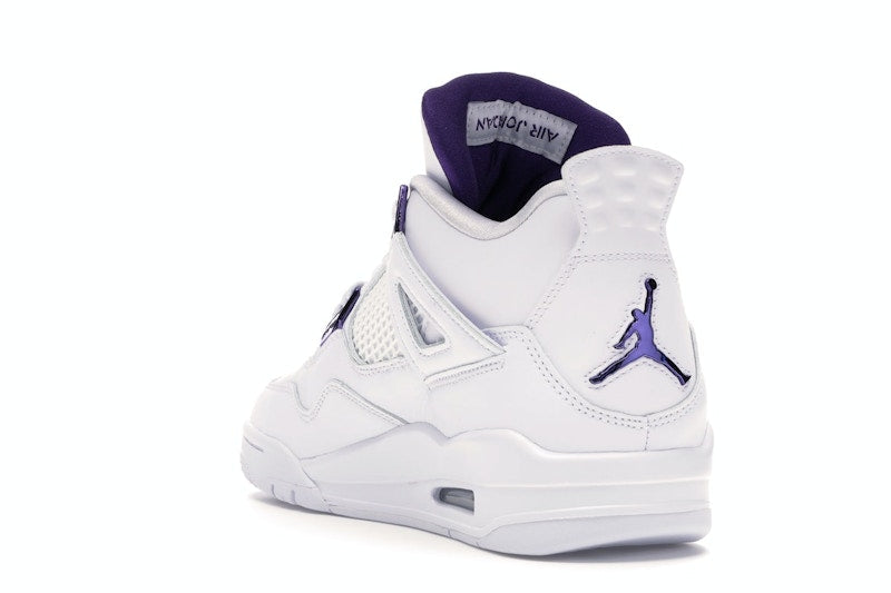 Air Jordan 4 Retro White Court Purple