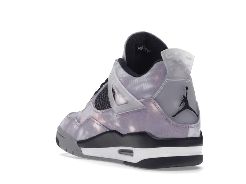 Air Jordan 4 Retro Zen Master - Amethyst Wave/Bright Crimson-Black-Cement Grey - DH7138-506 - 25