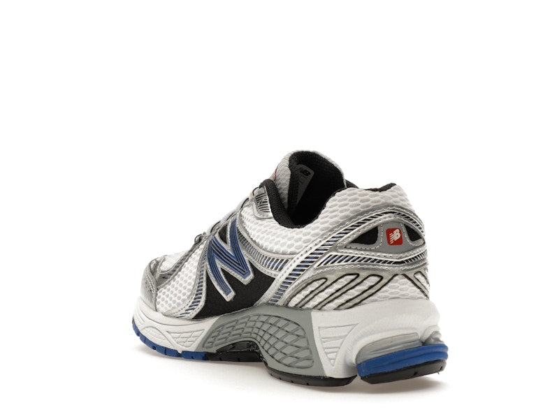 New Balance 860v2 White Team Royal Silver - White/Team Royal - ML860XB - 25