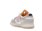 Nike Dunk Low Off White Lot 9 - Sail/Neutral Grey - DM1602-109 - 25