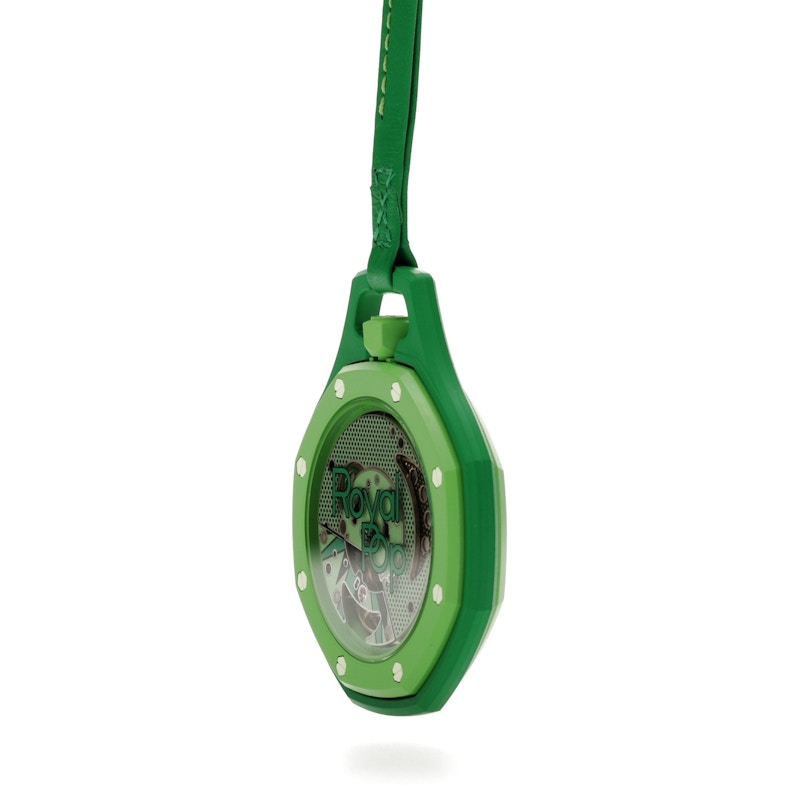 Swatch x Audemars Piguet AP Bioceramic Royal Pop Green Eight SSX03G100N, vista a 360 gradi 25 di 36