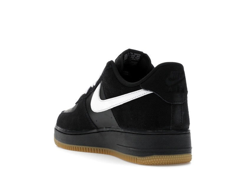 Nike Air Force 1 Low '07 LV8 Black Gum Light Brown White, vista a 360 gradi 25 di 36