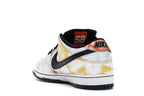 Nike SB Dunk Low Raygun Tie-Dye White - White/Black-Orange Flash - BQ6832-101 - 25