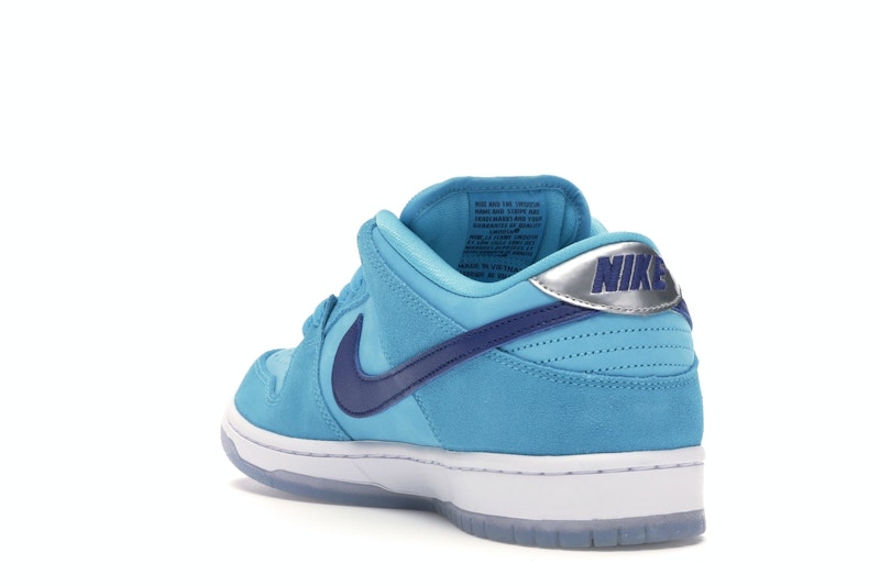 Nike Sb Dunk Low Pro Blue Fury - Blue Fury/Deep Royal-Blue Fury - BQ6817-400 - 25