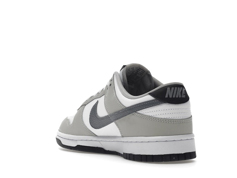 Nike Dunk Low Stencil Swoosh - White/Light Stone/Black - FD0661-100 - 25