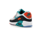 Nike Air Max 90 Miami Dolphins - White/Turbo Green/Pitch Blue - II7590-100 - 25