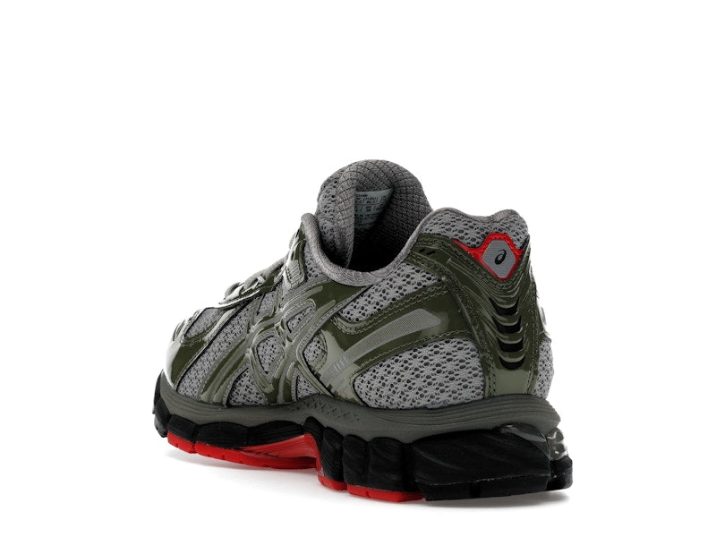 Asics Gel Kayano 121 Up There - Olive Green/Grey/Red - 1203A869-021 - 25