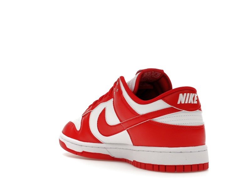 Nike Dunk Low St Johns 2025 - White/University Red-White - HF5441-104 - 25
