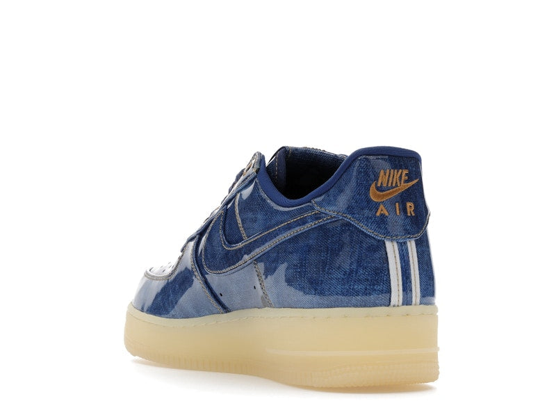 Nike Air Force 1 Low Patent Denim - Coastal Blue/Natural/Flax/Coastal Blue - IM5757-400 - 25