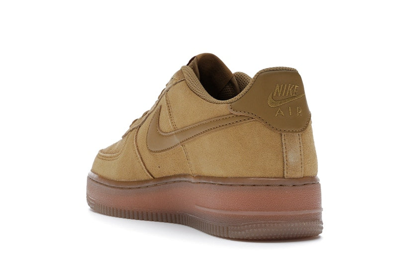 Nike Air Force 1 Low Wheat 2019 (GS) - Wheat/Gum Light Brown-Wheat - BQ5485-700 - 25