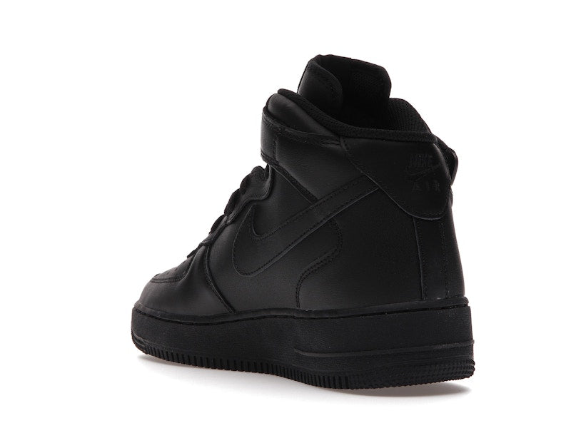 Nike Air Force 1 Mid 07 Triple Black 2021 - Black/Black - 315123-001/CW2289-001 - 25