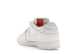 Nike Sb Dunk Low Pro Triple White - White/White/White/White - FJ1674-100 - 25