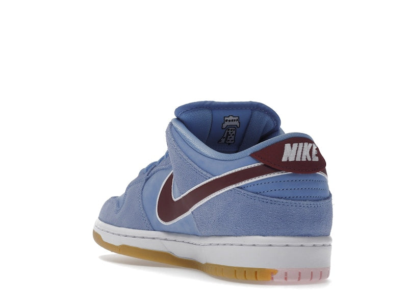 Nike Sb Dunk Low Valour Blue Team Maroon - Valor Blue/Team Maroon/White/Gum - DQ4040-400 - 25