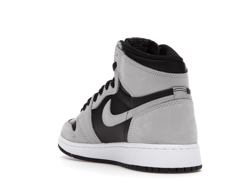 Air Jordan 1 Retro High Black White Light Smoke Grey (GS)