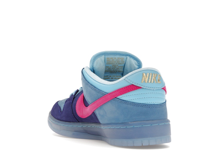Nike Sb Dunk Low Run The Jewels - Deep Royal Blue/Active Pink/Blue Chill - DO9404-400 - 25