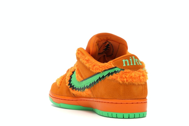 Nike Sb Dunk Low Grateful Dead Bears Orange - Bright Ceramic/Green Spark - CJ5378-800 - 25
