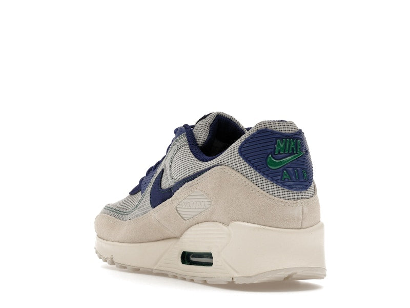 Nike Air Max 90 Coconut Milk Deep Royal Blue, vista a 360 gradi 25 di 36