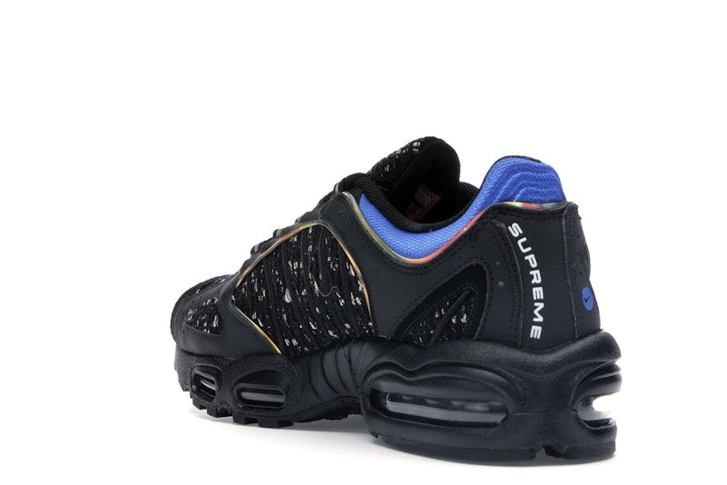 Nike Air Max Tailwind 4 Supreme Black, vista a 360 gradi 25 di 36