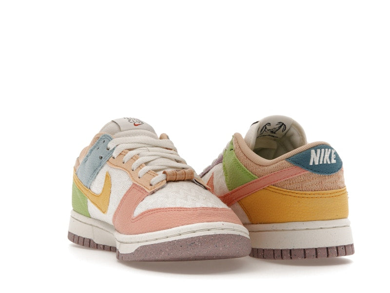 Nike Dunk Low Retro Sun Club Multi (W) - Sail/Sanded Gold-Light Madder Root - DQ0265-100 - 25