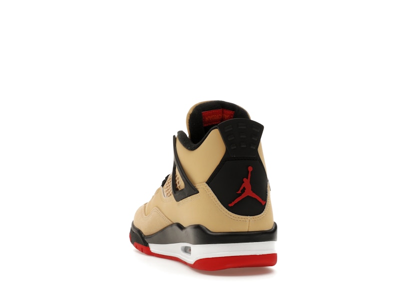 Air Jordan 4 Retro Pizza (GS) - Fire Red/Sesame/White/Starfish - IH2094-200 - 26