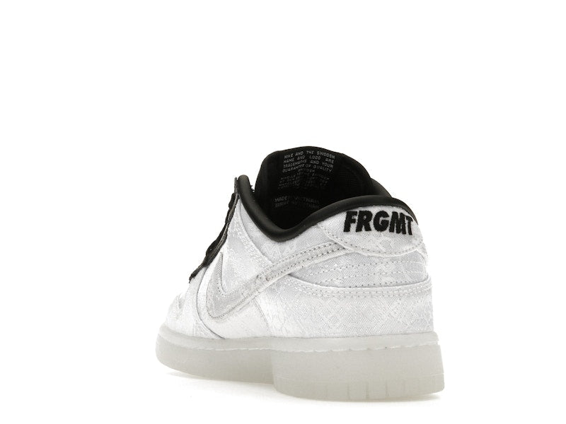 Nike Dunk Low Clot Fragment White - White/Black - FN0315-110 - 26