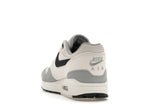 Nike Air Max 1 Platinum Tint Dark Obsidian, vista a 360 gradi 26 di 36