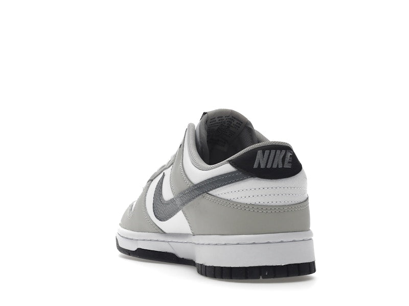 Nike Dunk Low Stencil Swoosh - White/Light Stone/Black - FD0661-100 - 26