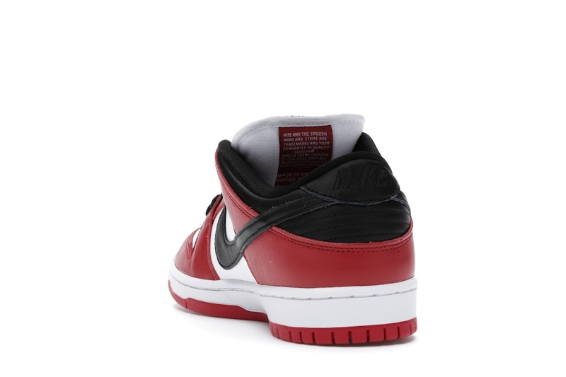 Nike Sb Dunk Low J Pack Chicago - Varsity Red/Black-White - BQ6817-600 - 26